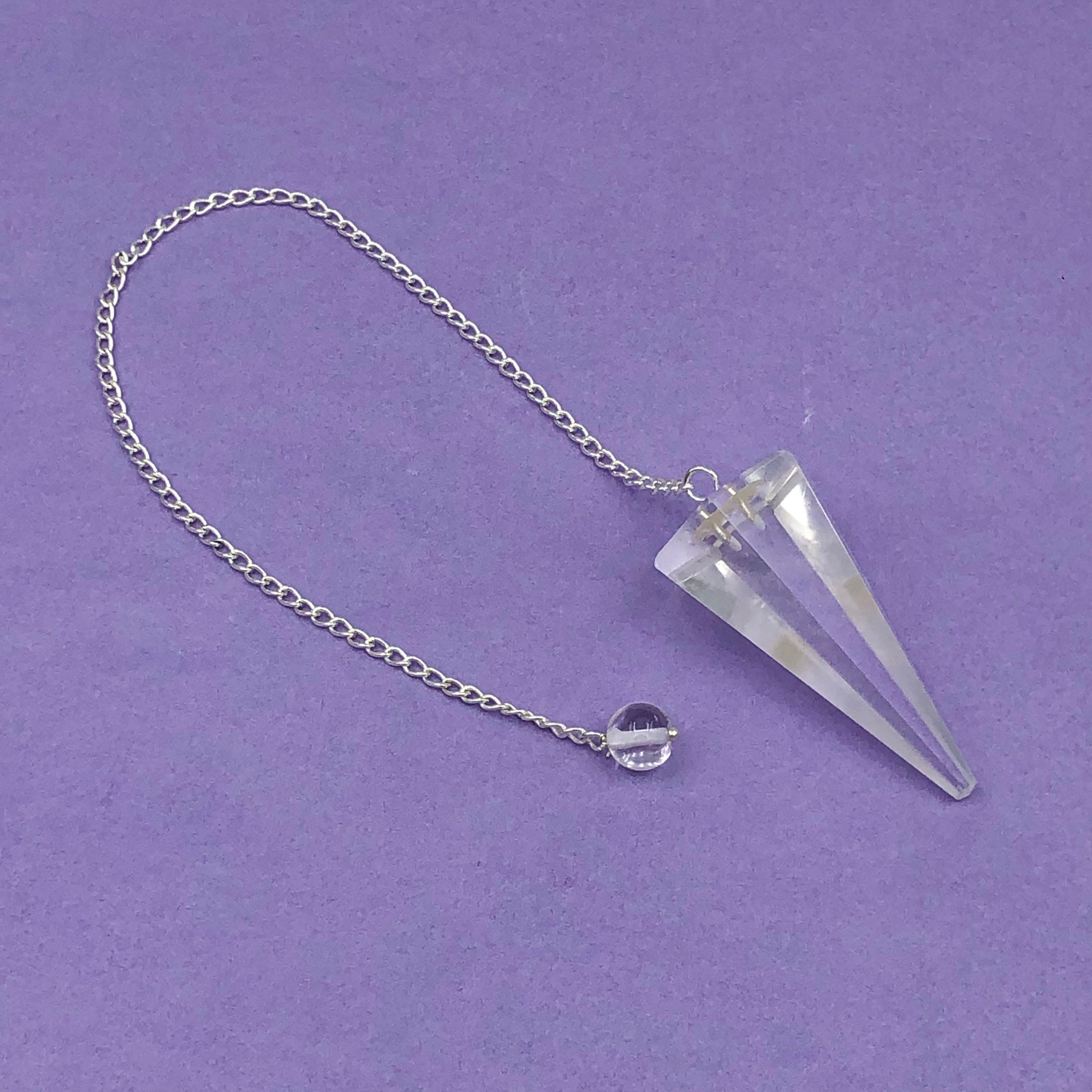 Pendulum - Clear Quartz Hexagon $20